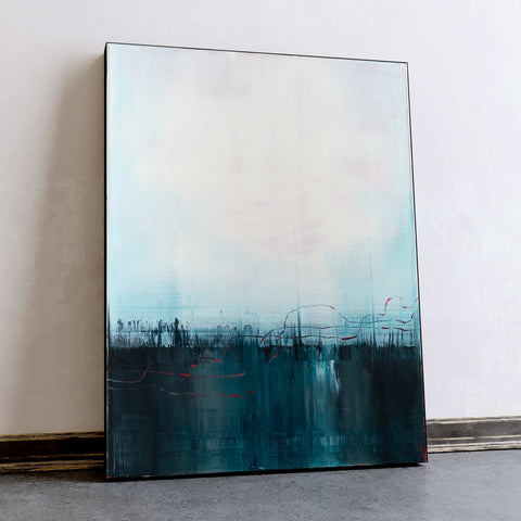 Light & Hazy Abstract Paintings