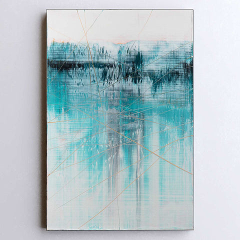 Frost & Fracture Abstract Paintings