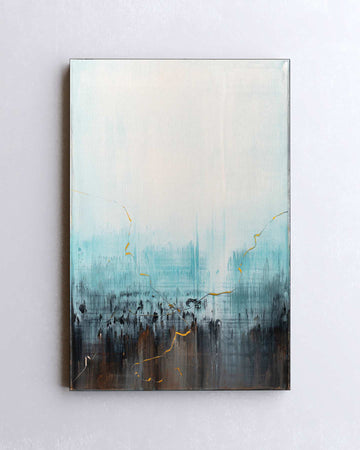A Moment Before / 20''x 30''/ Acrylic on Canvas / 2025