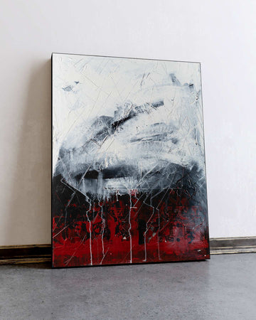 As Time Goes By / 40''x 30''/ Acrylic on Canvas / 2025