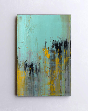 As the Pendulum Swings / 20''x 30''/ Acrylic on Canvas / 2026