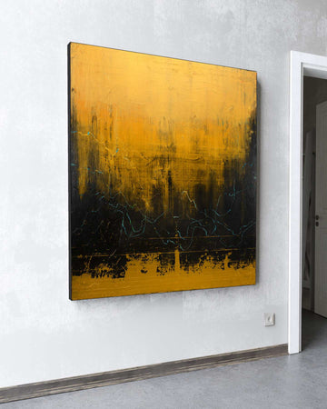 End of Beginning / 63''x 55''/ Acrylic on Canvas / 2025