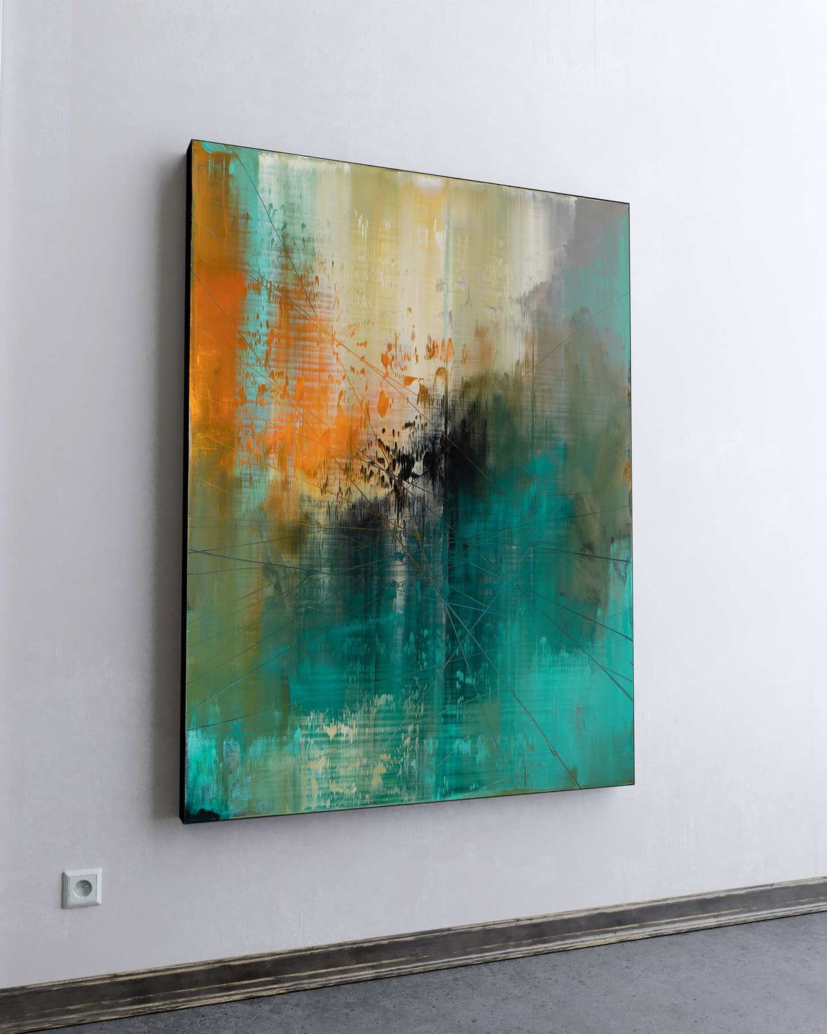 絵画 Art painting acrylic 50.50 Amazon.com: Epic Art 'Samsara' by Rita Shimelfarb, Acrylic