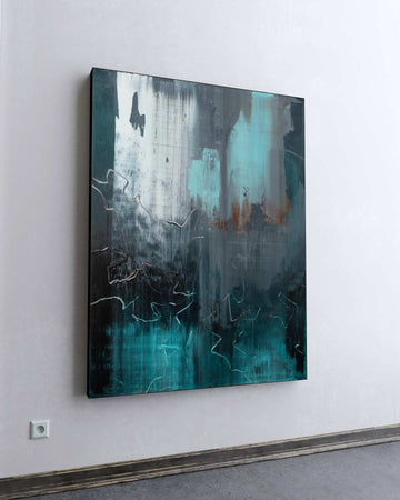 New Again / 48''x 36''/ Acrylic on Canvas / 2025