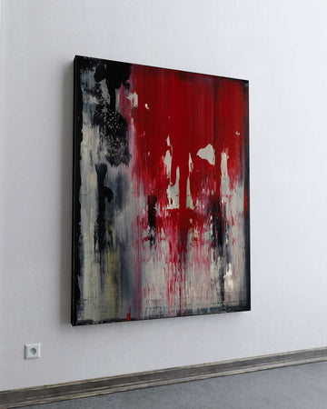 The Curtain Rose / 48''x 36''/ Acrylic on Canvas / 2024