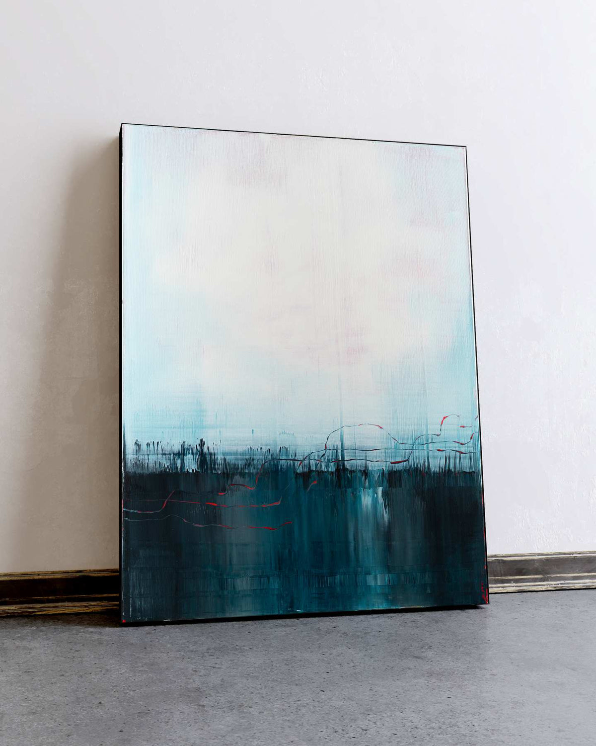 The Shape of Your Absence - 40x30 Inch Acrylic on Canvas– Nemanja