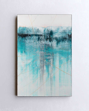 Vanishing Point / 20''x 30''/ Acrylic on Canvas / 2025