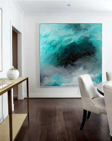 Watch It Fly / 59''x 59''/ Acrylic on Canvas / 2025