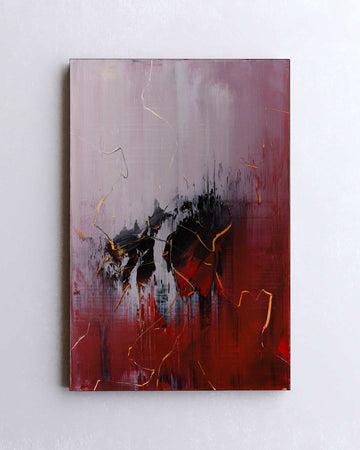 Whispered Reminders / 20''x 30''/ Acrylic on Canvas / 2025
