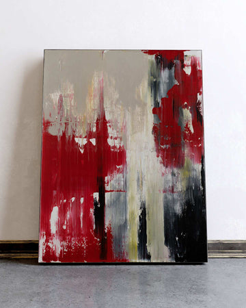 Without Hesitation  / 40''x 30''/ Acrylic on Canvas / 2023
