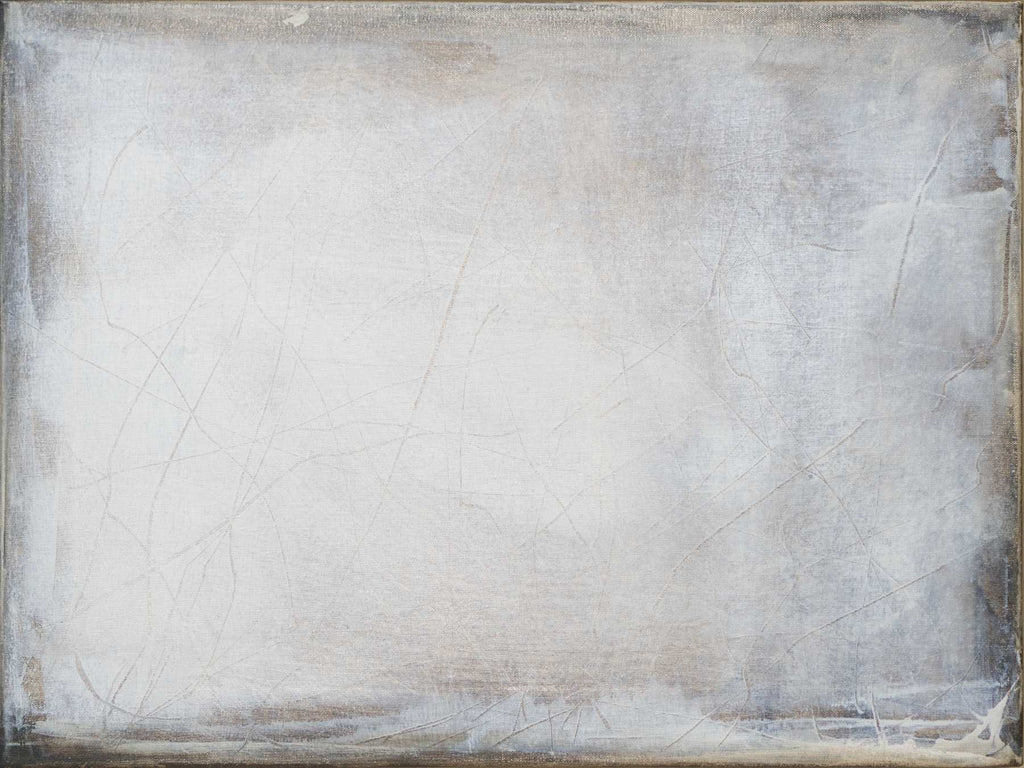 Abstract Original Painting-Broken Monolith / 16''x 12''/ Acrylic on Canvas / 2018 - By Nemanja Nikolic