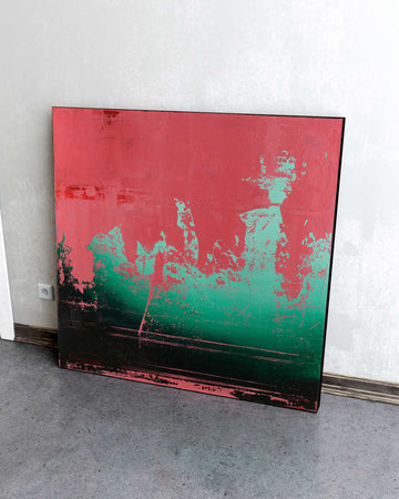 Place to Stay / 36''x 36''/ Acrylic on Canvas / 2022