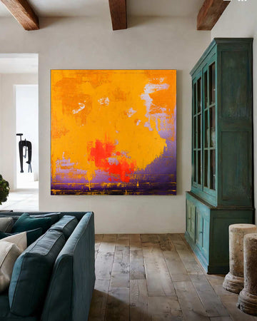Seven Little Words / 59''x 59''/ Acrylic on Canvas / 2022