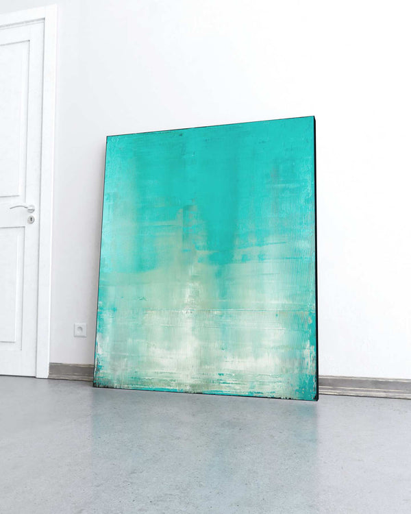 Abstract Original Painting-The Bold Truth / 46''x 38''/ Acrylic on Canvas / 2018 - By Nemanja Nikolic