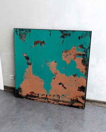 Warmth / 36''x 36''/ Acrylic on Canvas / 2022